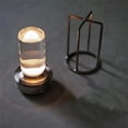 thumbnail image 4 of LáMpara de Cristal Recargable, Mesita Noche, Dormitorio, Mesa TáCtil LED, DecoracióN Restaurante, Luz Dorado, 4 of 6