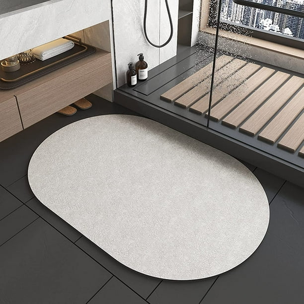 Thin bathroom clearance mat