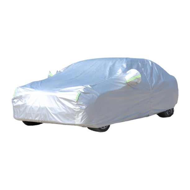 EZLIFE 1 funda de tela Oxford para coche, 2 colores, gruesa, resistente a los rayos UV, a prueba de lluvia, a prueba de polvo y nieve, C9E9
