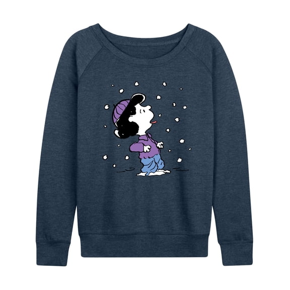 Peanuts - Lucy Snow - Women's Lightweight French Terry Long Sleeve Shirt