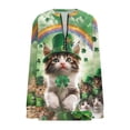 thumbnail image 2 of TaTaai Women's St. Patrick's Day Printed Loose Round Neck Sweatshirt Ladies Long Sleeve Casual Top Soft Comfortable for Daily Home Office Streetwear Spring Fall Winter Wear Gift, 2 of 5