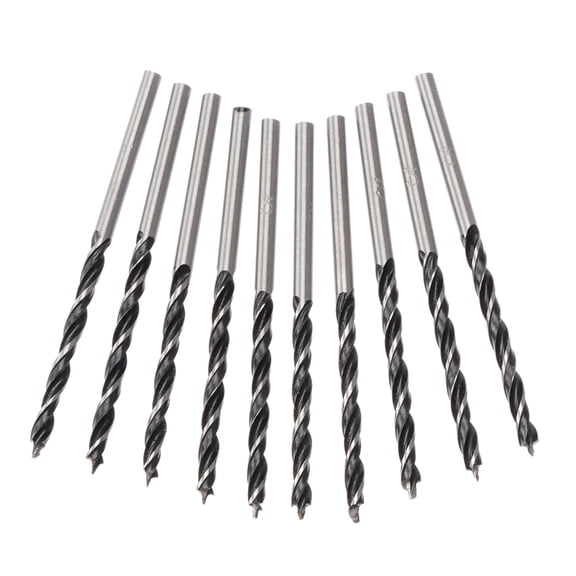 10Pieces 3MM Wood Drill Bit Set For Woodworking Drill Bit High Carbon Steel Wood Plank Hole Twist Drill Bit Hand Tool