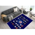thumbnail image 4 of Floor Rug, Printed Rugs, Gym Rug, Trendy Rugs, Gift Rugs, American Football Rug, Gift For Him Rug, Navy Blue Rug, Saloon Rugs, Decorative Rug, 5.9'x9.2' - 180x280 cm, 4 of 9