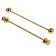 thumbnail image 1 of Alfileres Yinane 2 Uds Dorado Hombre Collar de Corbata Barbell Bar, 1 of 8