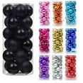 thumbnail image 5 of RBCKVXZ 24Pcs Christmas Tree Balls Ornaments for Xmas Christmas Tree 30mm/1.18" Shatterproof Christmas Decorations Hanging Bulbs for Holiday Wedding Party Christmas Gifts on Clearance, 5 of 5