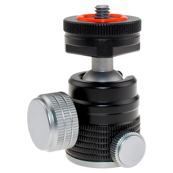 Portable Camera Tripod with 90° Tilt, 135° Motion, Ballhead for Outdoor Photography