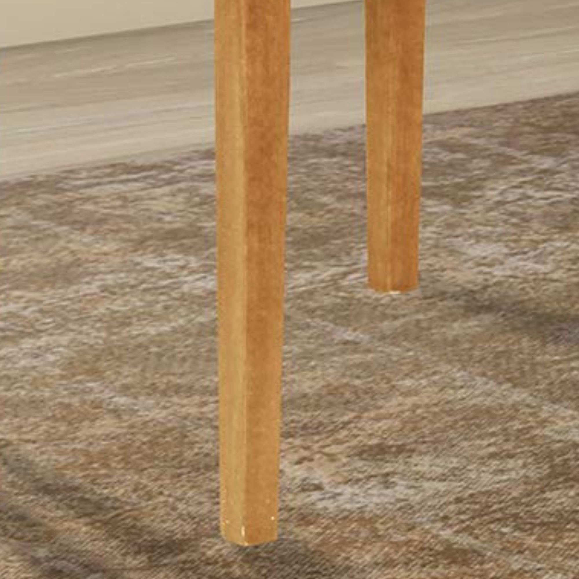 Kings Brand Furniture - Kurmer Square Solid Wood Dining Room Kitchen Table (Natural Oak)