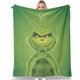 thumbnail image 1 of Manta de franela suave y cálida de Grinch para niños y adultos, para todas las estaciones, regalo de Halloween y Navidad, 40 x 60 pulgadas, 1 of 8