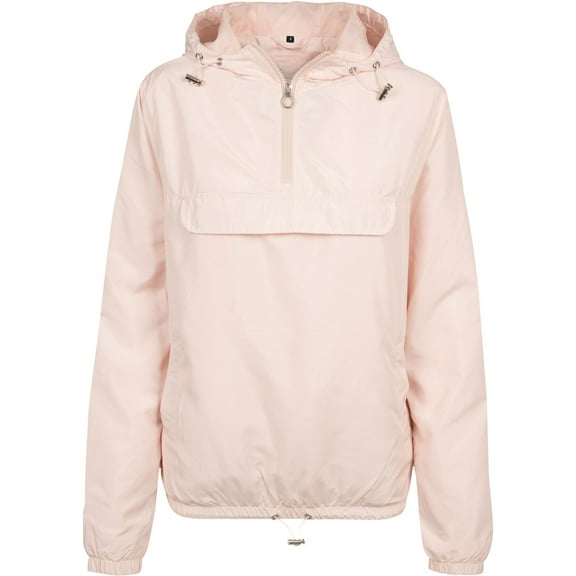 Build Your Brand Womens Basic Pullover Jacket