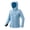 Light Blue womens tops, variant on Dianli Women Coat Sale Clearance Plus Size Long Sleeve Rain Jacket Outdoor Casual Fashion Comfy Color Outdoor Zipper Sunscreen Windproof Raincoat Hooded Jacket Coat