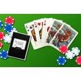 thumbnail image 3 of Tyrannosaurus, Dinosaur Infographic, Distressed Version, Lantern Press, Premium Playing Cards, 52 Card Deck with Jokers, USA Made, 3 of 5