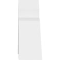 thumbnail image 3 of 36"W x 16 1/2"H x 6"D x 6"F, 11/12 Pitch, Archdale Architectural Grade PVC Gable Bracket, 3 of 8