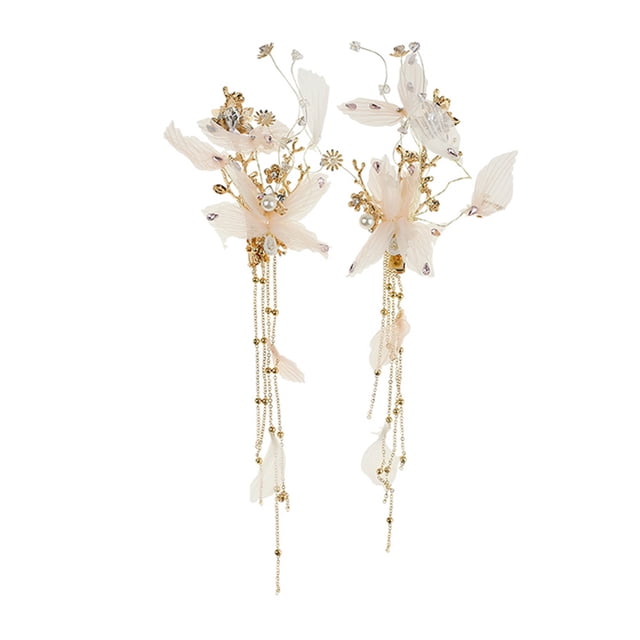 2PCS Style Chinois Épingle à Cheveux Super Délicate Filles Femmes Clips Épingles à Cheveux