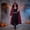 Wine, variant on Women's Hooded Cape Halloween Costume Medieval Grim Reaper Cloak with Tie Closure and Cape Sleeves Polyester Hooded Robe for Cosplay Parties Wine
