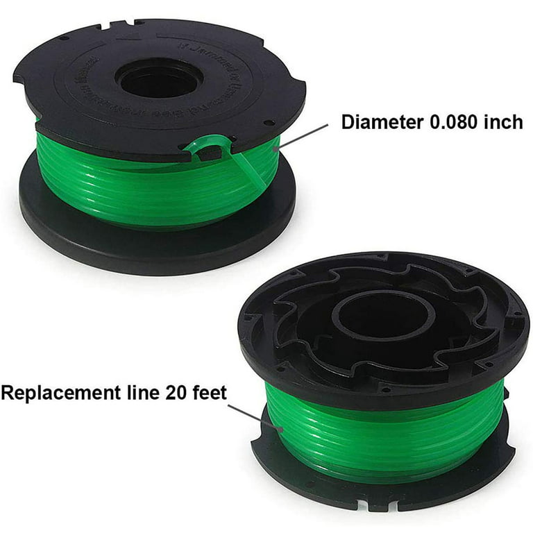Black & Decker Dual Line AFS Replacement Spools DF-080 (6 Pack) 
