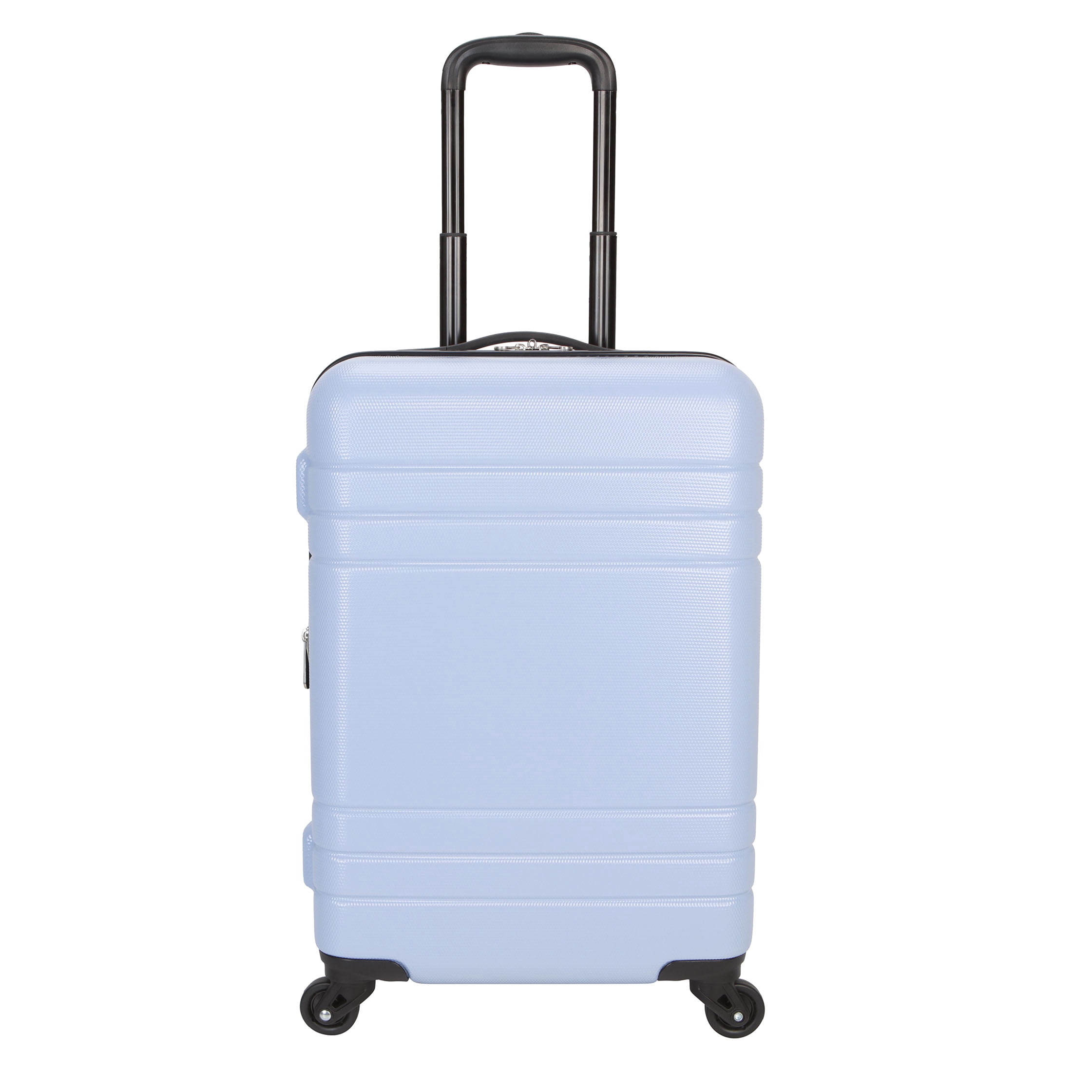 Protégé 3-Piece Hardside Luggage Set With 360 Spinner Wheels and Divider Pockets, Includes Carry-on and 2 Packing Cubes, Blue Water