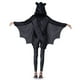thumbnail image 2 of Disfraz de murciélago Dress Up America para adultos Halloween negro, 2 of 4