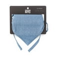 thumbnail image 2 of Madden NYC Women's Denim Headscarf, Denim Rhinestone, 2 of 3