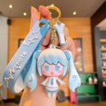 thumbnail image 1 of Llavero con dijes de Hatsune Miku para pareja, colgante de bolsa de coche, Anime 3D, accesorios de muñeca de epoxi, juguete para regalo para niños, Original, nuevo qym unisex, 1 of 2