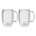 thumbnail image 1 of ZWILLING Sorrento Plus 2 Piece Latte Glass Set, Transparent, 1 of 7