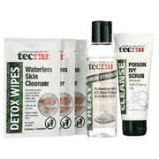 Tecnu Ivy Complete Kit, Poison Ivy Kit with Poison Ivy Scrub, Itch & Pain Relief Gel & Detox Wipes