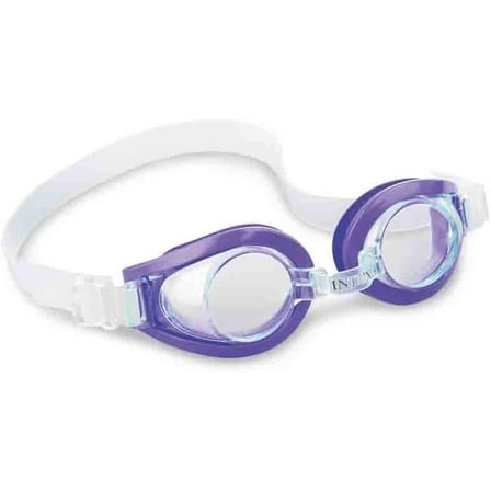 Intex Kid's Polycarbonate Swim Goggles Unisex Assorted Colors Ages 3-8