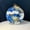 Blue, variant on Womens Evening Bag Clutch Purse Luxury Handbag Embroidery Wedding Bag Crane-Print Small Round Evening Bag,Blue