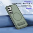 thumbnail image 7 of Decase Magnetic case for Samsung Galaxy S23 FE Case,Built-in Kickstand,Compatible with Mag-Safe, Dual-Layer Protection Military Grade Protective Phone Case for Samsung Galaxy S23 FE,Green, 7 of 7