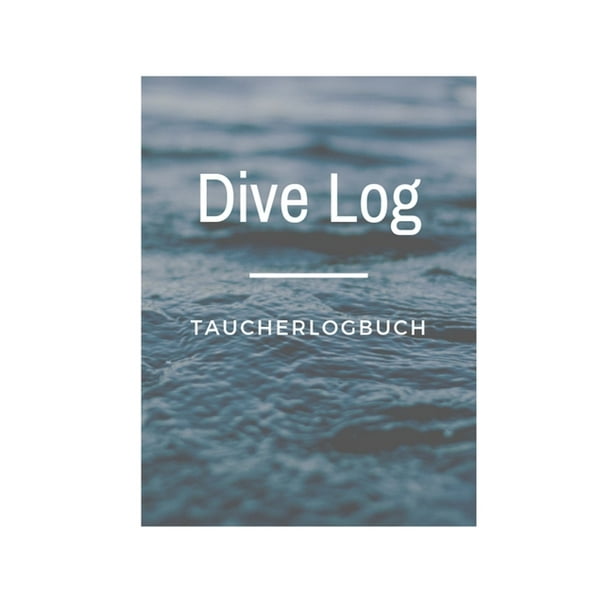 Dive Log Taucherlogbuch Tauchlogbuch Logbook Logbuch A5 für Taucher