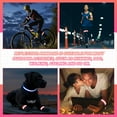 thumbnail image 6 of Uxcell Reflective Bands for Wrist/Arm/Ankle/Leg, 16pcs High Visibility Safety Reflector Tape Straps Red, 6 of 6