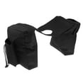 thumbnail image 2 of Universal ATV Fuel Tank Storage Saddle Bags Saddlebags Black, 2 of 5