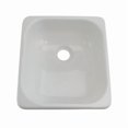 thumbnail image 1 of Lippert Components Sink 209630 Better Bath; Square Outdoor Kitchen Sink; 12-3/4 Inch x 15 Inch; Drop In/Surface Mount; White; ABS, 1 of 2