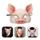 thumbnail image 2 of Half Face Animal Mask Máscara de cerdo para Fiesta Festival Halloween Masquerade Fancy Ball Cosplay (Rosa), 2 of 5