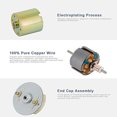 thumbnail image 4 of Motor de engranajes Greartisan DC 12 V 30 RPM de alto par 6 kg.cm, 4 of 6