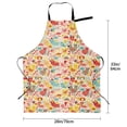 thumbnail image 5 of Bingfone Colorful Chicken Apron Gifts For Men, Women Professional Grade Chef Apron for Kitchen,BBQ & Grill, 5 of 8