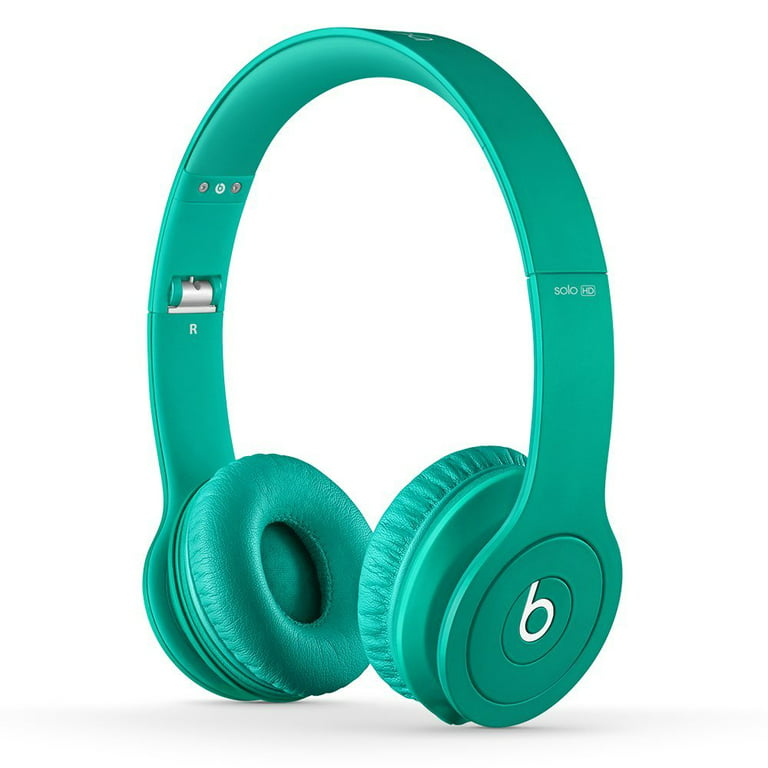 det kan godt ørn Restored Beats by Dr. Dre Solo HD Drenched in Teal Wired On Ear Headphones  MH9K2AM/A (Refurbished) - Walmart.com