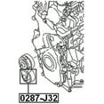thumbnail image 2 of Febest PULLEY TENSIONER KIT # 0287-J32 OEM 11955-JA00A, 2 of 2