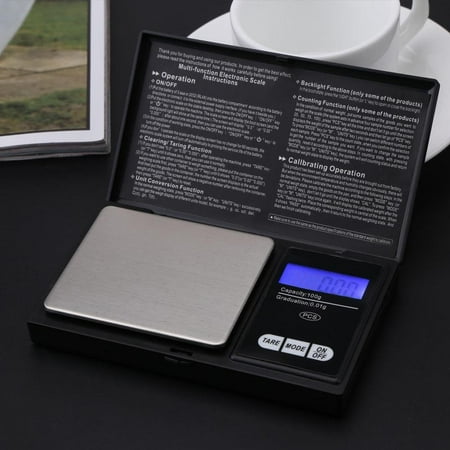 Digital Weight Pocket Gram Scale 100g/0.01g Precision Kitchen Nutrition Jewelry Scale Multifuction Tare