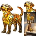 thumbnail image 7 of HzyK Labrador Lamp, Novelty Dog lamp, Dogs Series Art Night Light, Vintage Pet Dogs Themed Tabletop LED Night Light for Home Decor, Fun Gift for Pet Lovers, Family, Friends, 7 of 7