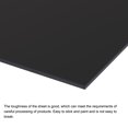 thumbnail image 4 of Unique Bargains Black ABS Plastic Sheet 12x12x0.16inch for Building Model, DIY Crafts, Panel, 4 of 6