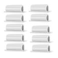 thumbnail image 4 of 10x portalápices de silicona adhesiva para escritorio, soporte de Clip extraíble apto para niños para blanco Zulema titular de la pluma, 4 of 8