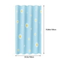 thumbnail image 3 of Yeetfub Scceatti Boho Shower Curtain Daisy Shower Curtain with Hooks Blue 71x39In Wide Polyester Soft Cloth Hotel Quality Machine Washable White Shower Curtain Liner for Bath Tub for the Bathroom, 3 of 3