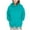 Mint Green, variant on asjyhkr Hoodies for Women Crew Neck Hooded Long Sleeve Sweatshirts Solid Color Casual Breathable Thermal Running Gym Workout Tops with Pockets