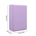 thumbnail image 3 of Yoga Block under $5! Yannianjz High Density EVA Yoga Block, Non Slip Exercise Brick for Yoga and Dance, Waterproof Yoga Brick for Adults and Kids, Pilates and Stretching, 3 of 6