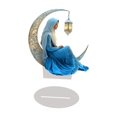 thumbnail image 3 of Decoración de Ramadán 2D Eid Mubarak Decoración acrílica Centro de mesa Suministros para fiestas Plano Estilo a, 3 of 8