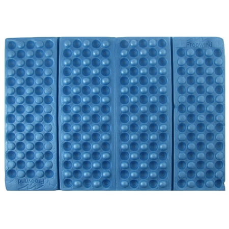 Unique Bargains Outdoor Foam Portale Foldable Cushion Seat Pad Blue
