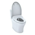thumbnail image 4 of TOTO® WASHLET®+ Aquia® IV One-Piece Elongated Dual Flush 1.28 and 0.8 GPF Toilet with S550e Electric Bidet Seat, Cotton White- MW6463056CEMFG#01, 4 of 15