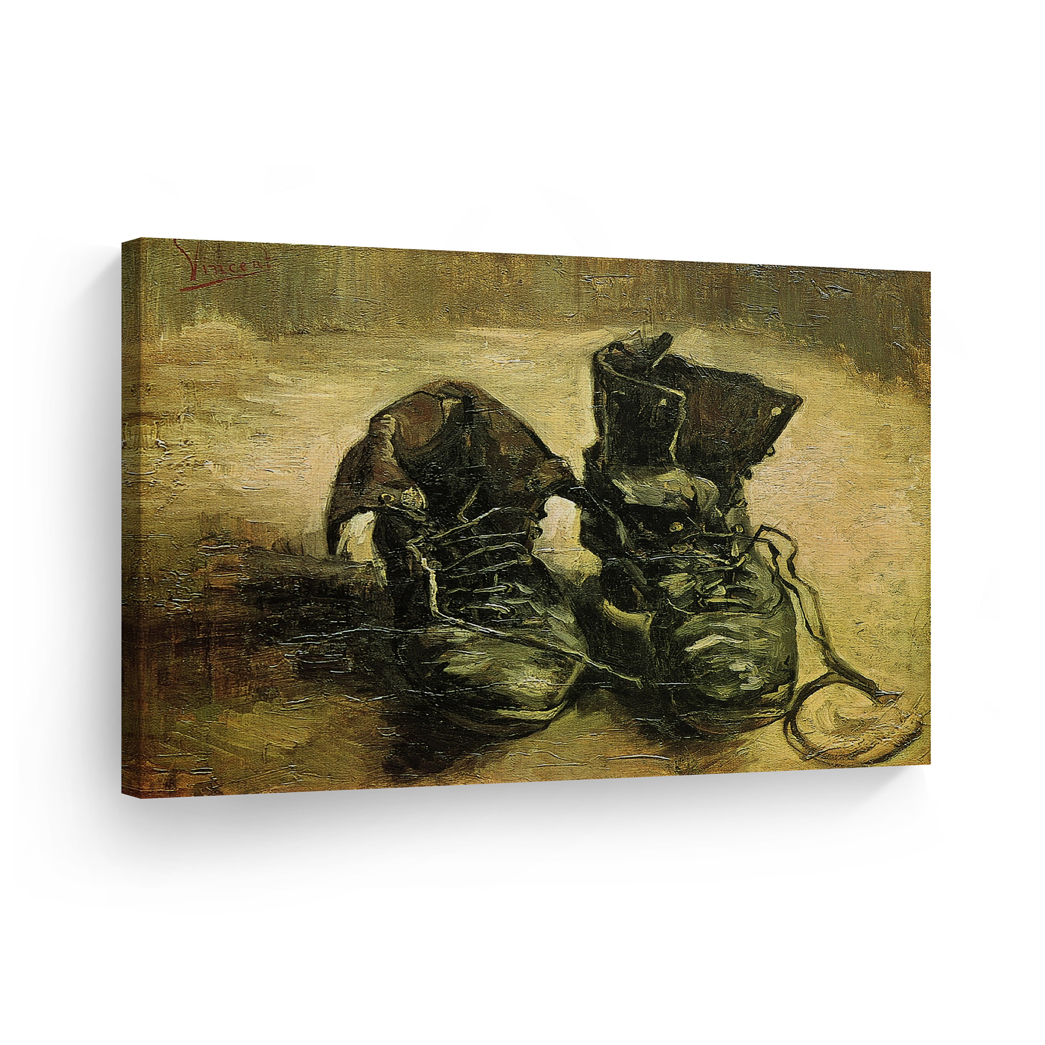 Smile Art Design Vincent Van Gogh A pair of shoes 1886