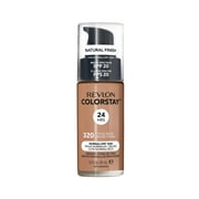 Revlon ColorStay Face Makeup for Normal and Dry Skin, SPF 20, Longwear Medium-Full Coverage with Matte Finish, Oil Free, 320 True Beige