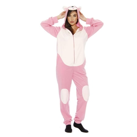 

Just Love Adult Onesie / Pajamas (Pink Pug New Small)